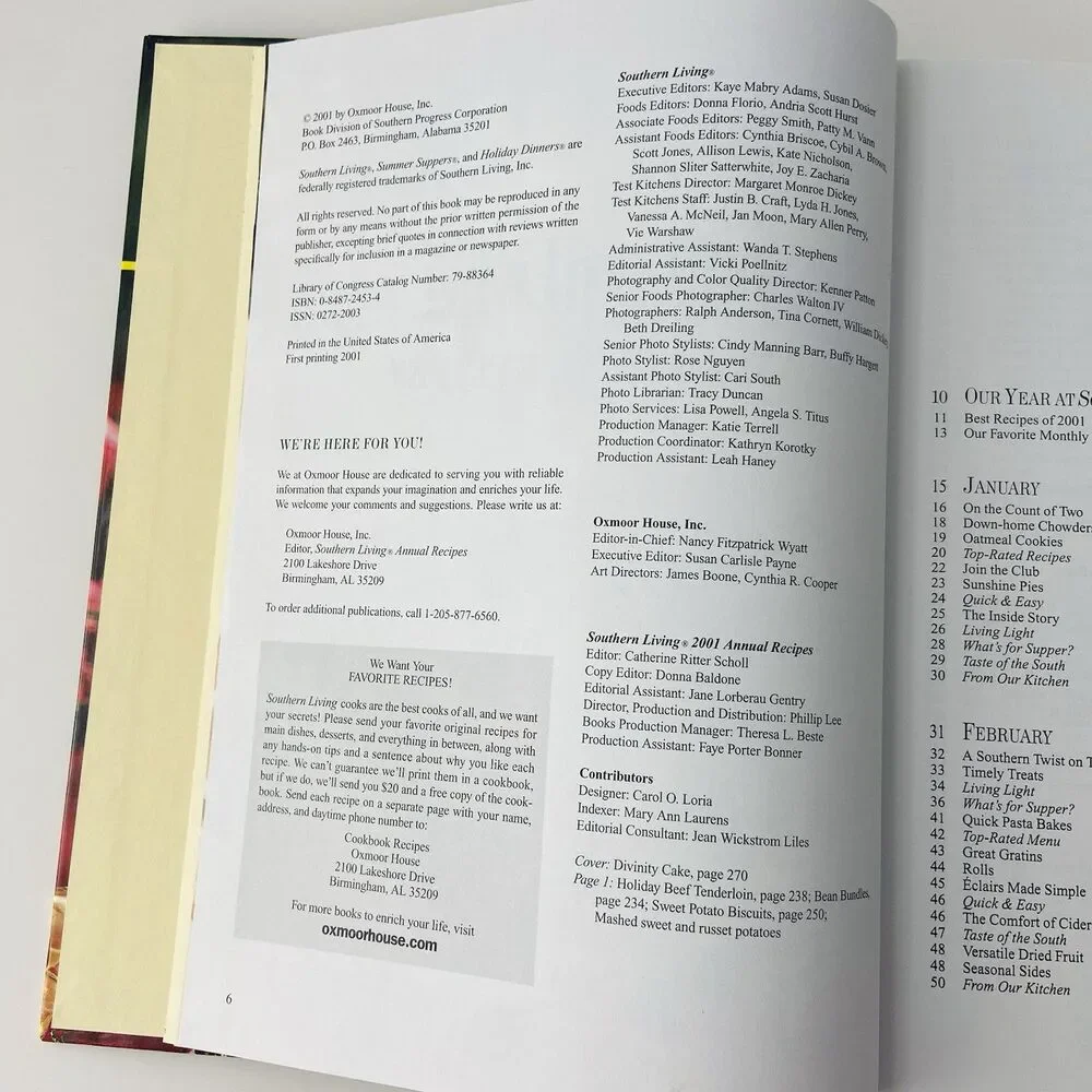 Southern Living 2001: Annual Recipes (Southern Living Annual Recipes)